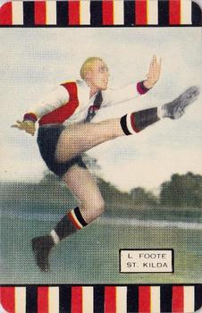 1954 Coles Victorian Footballers Series 2 #NNO Les Foote Front